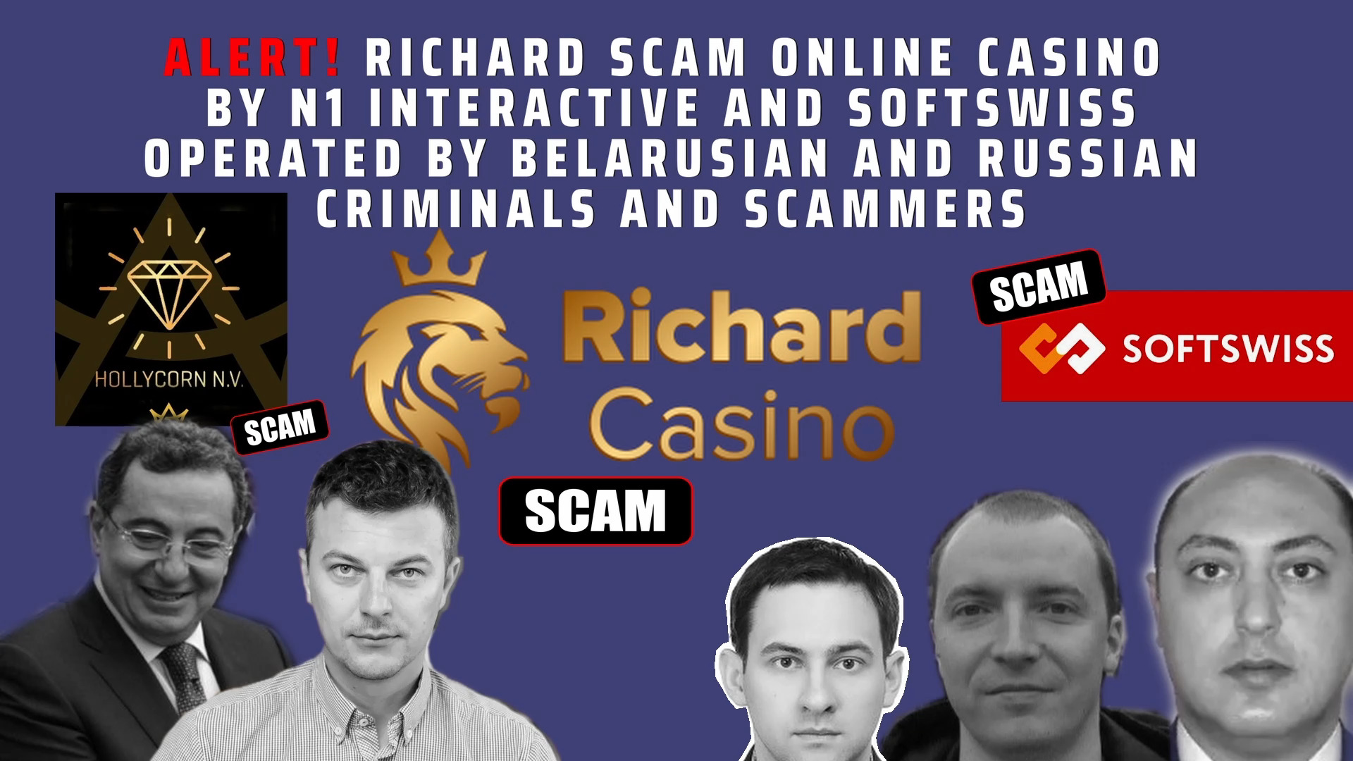 Richard Casino scam - online casino - softswiss - softswiss scam