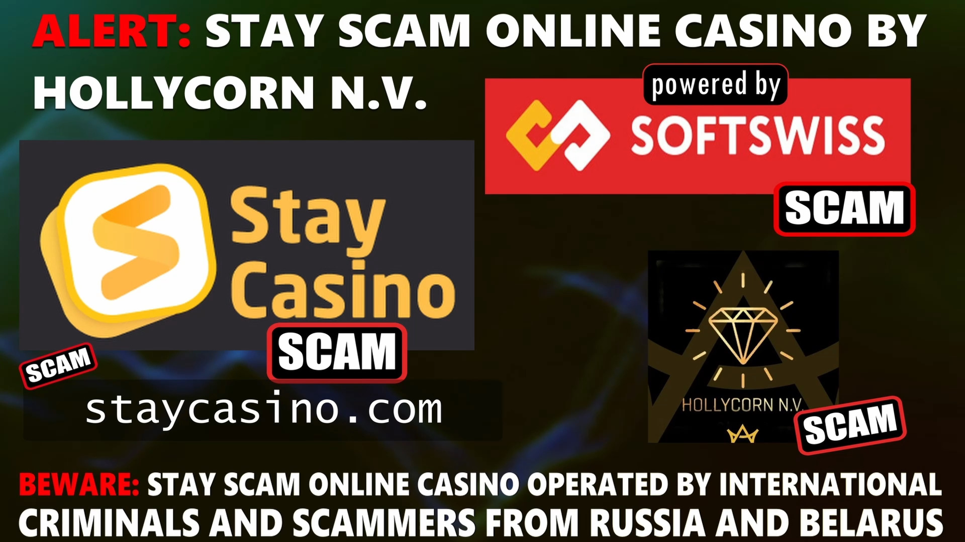 Stay Casino scam - online casino - softswiss - softswiss scam