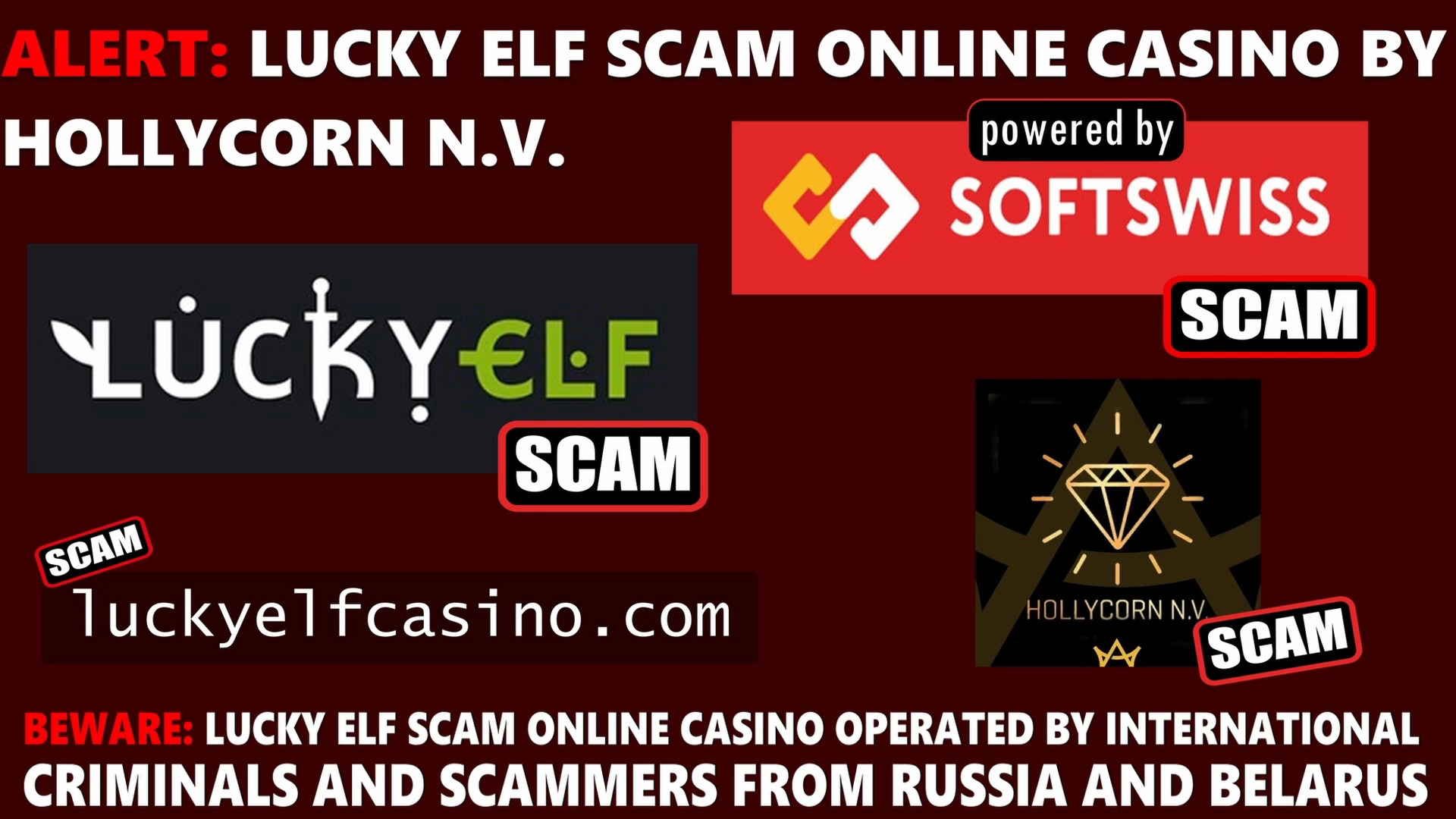 luckyelf Casino scam - online casino - softswiss - softswiss scam