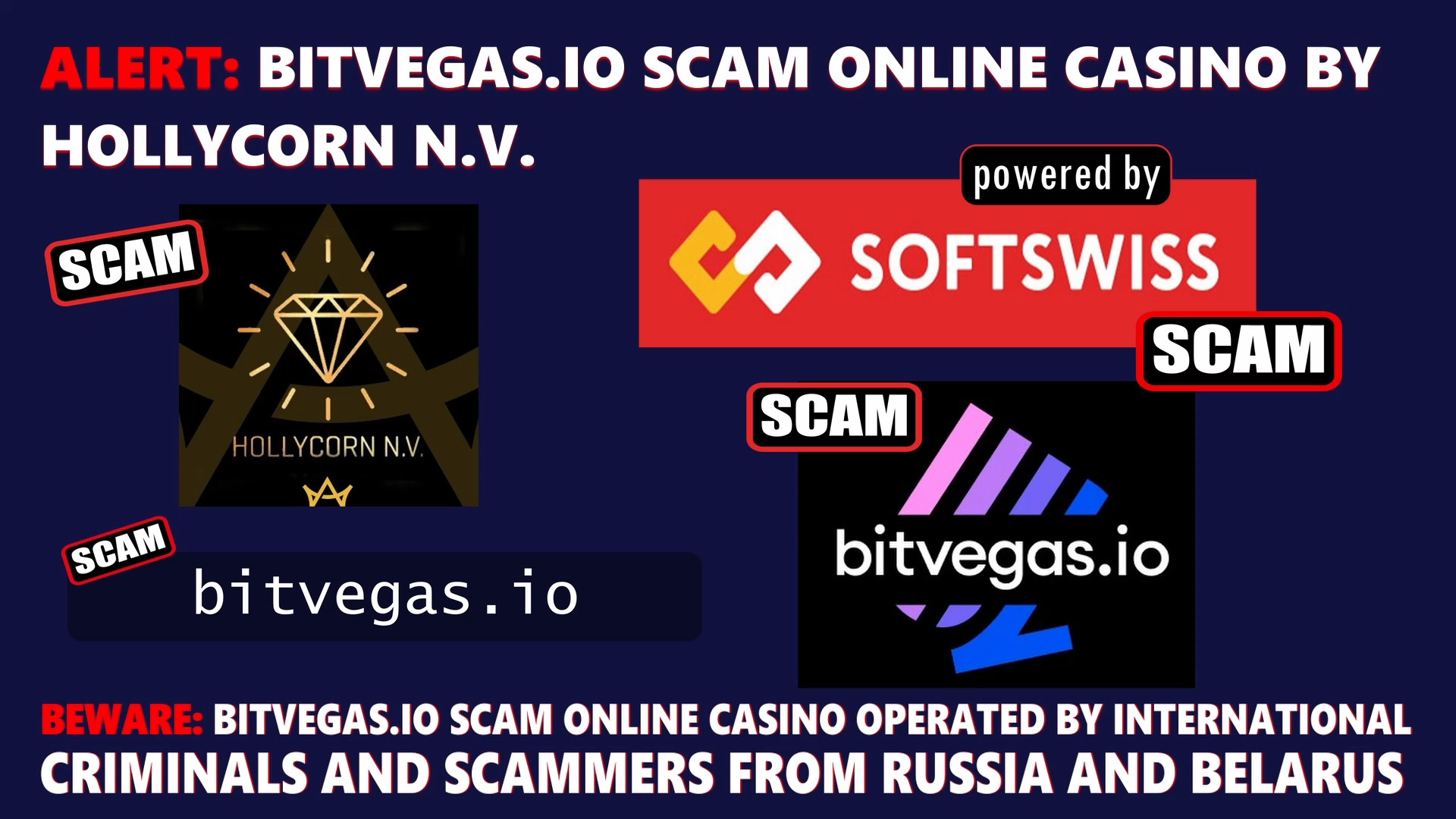 Bitvegas Casino scam - online casino - softswiss - softswiss scam