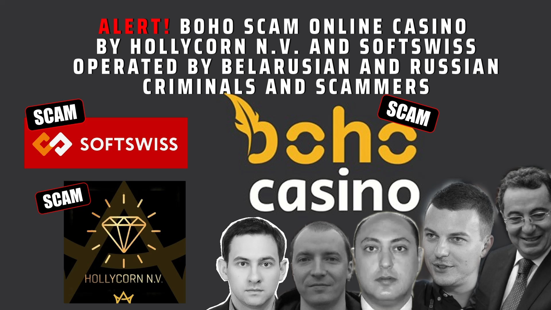 Boho Casino scam - online casino - softswiss - softswiss scam