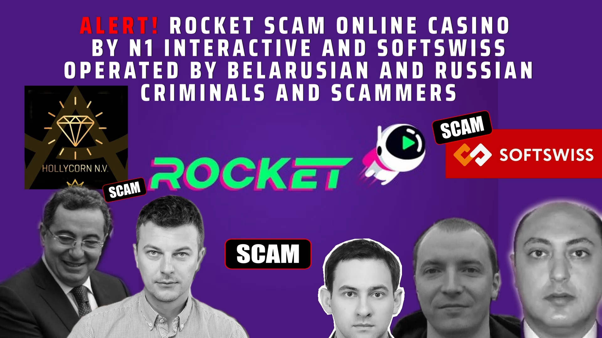 Rocket Casino scam - online casino - softswiss - softswiss scam