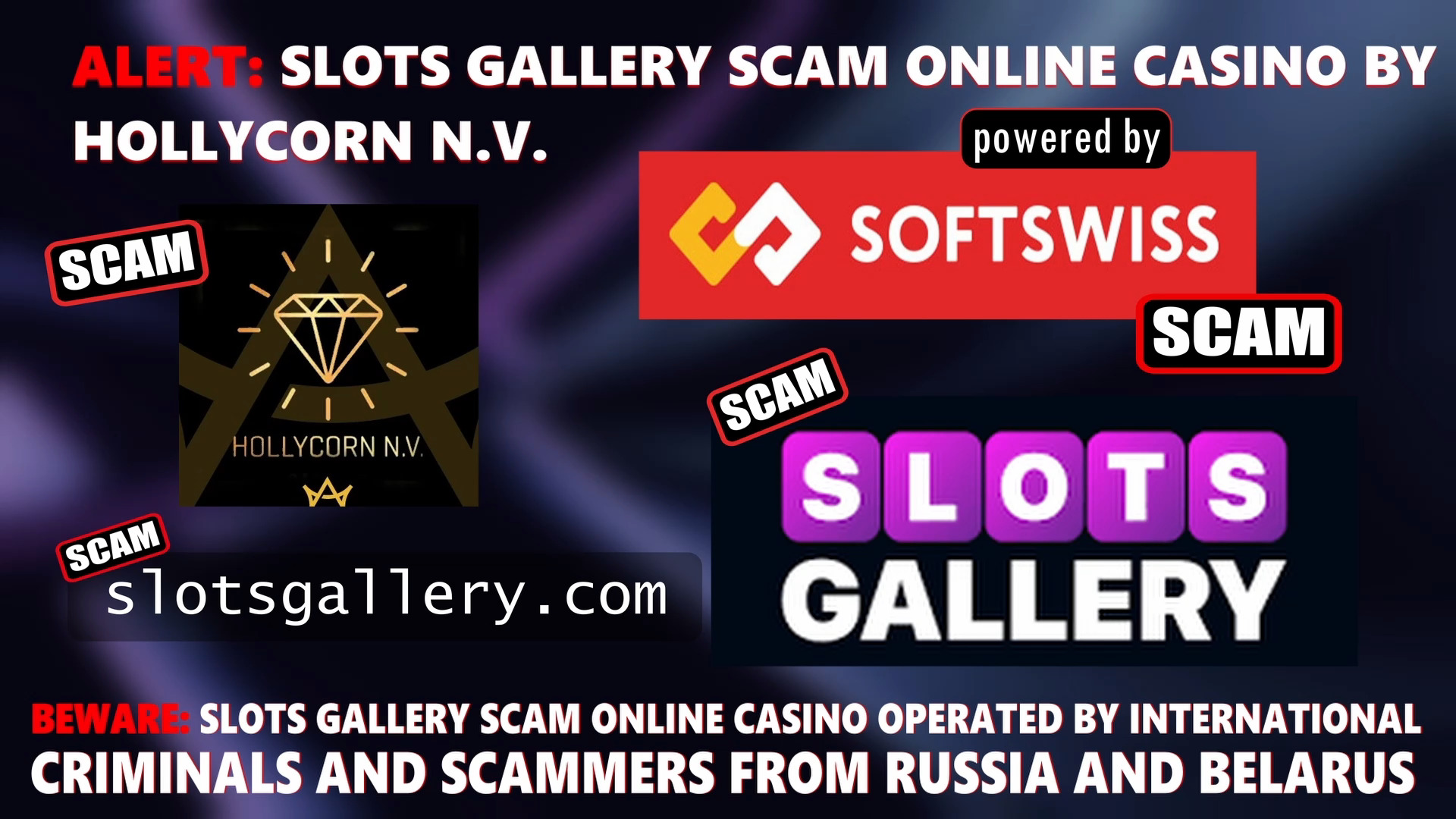 slotsgallery Casino scam - online casino - softswiss - softswiss scam