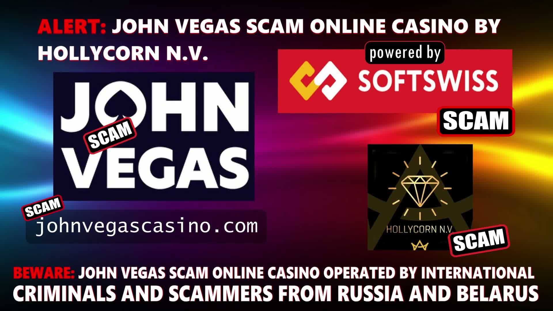 Johnvegas - softswiss scam - Casino by Softswiss