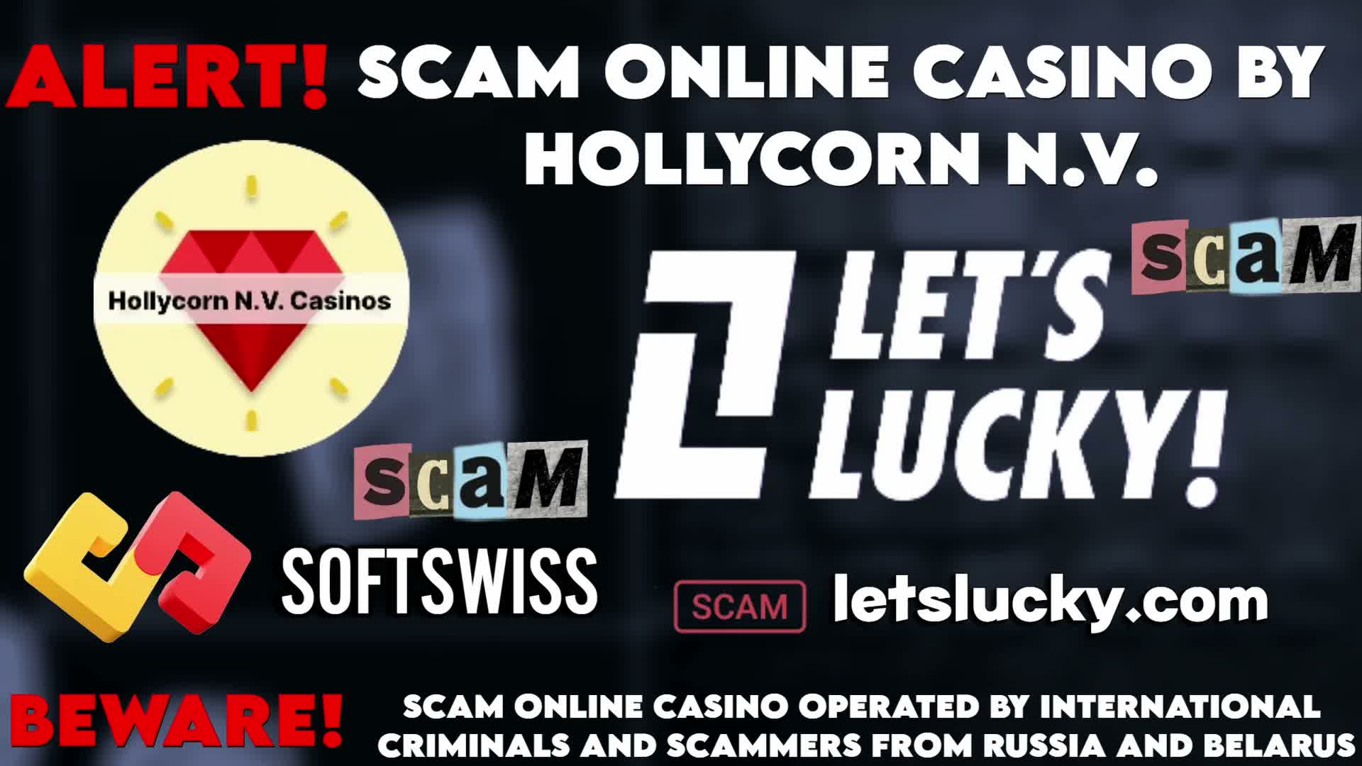 Letslucky - softswiss scam - Casino by Softswiss
