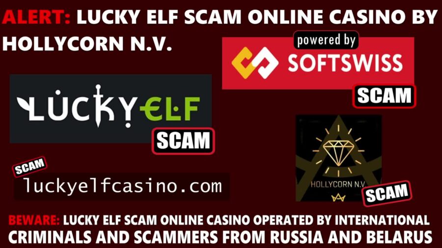 Luckyelf Dont Gamble with This Casino by Softswiss and Hollycorn NV Scam Alert