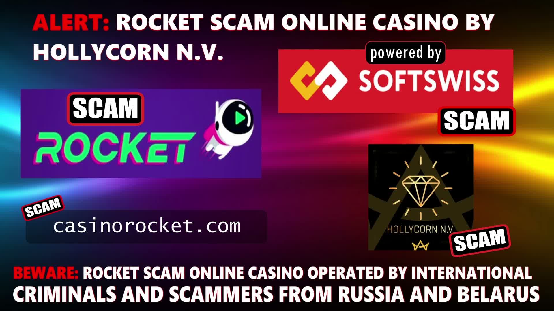 Rocket - softswiss scam - Casino by Softswiss