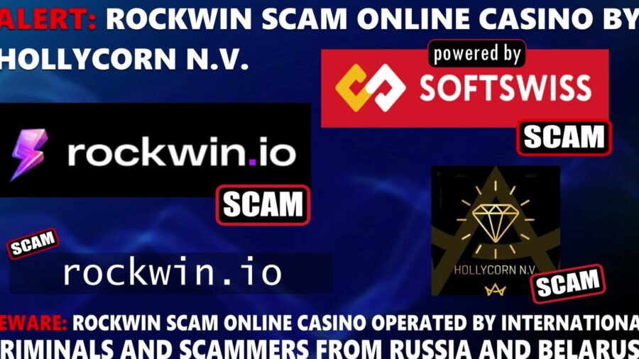 Rockwin Casino – Warning: Will Take Your Money and Run, scam by Softswiss and Hollycorn NV