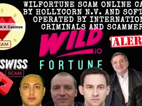 Wildfortune Dangerous Online Casino You Must Avoid by Softswiss and Hollycorn NV