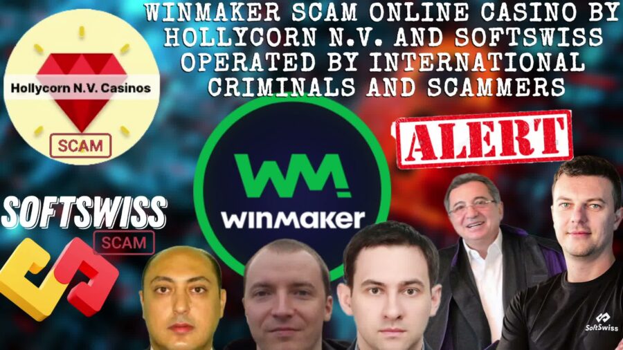 Winmaker Online Casino – Fraud by Softswiss and Hollycorn NV