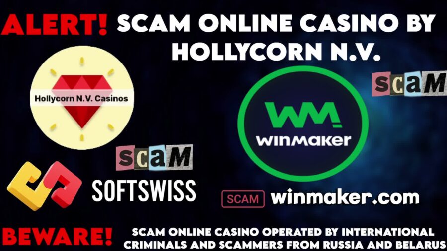 Winmaker Casino – Warning: Is a Scam by Hollycorn NV, Softswiss, and Ivan Montik
