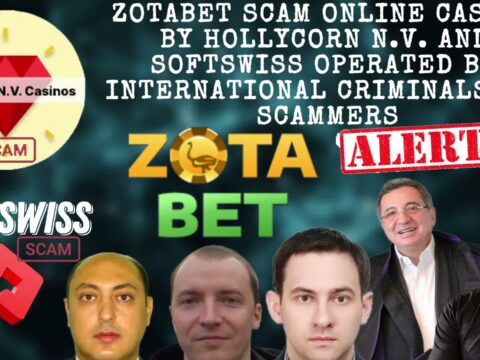 Zotabet Online Casino, a Scam You Can`t Trust by Hollycorn NV, Softswiss, and Ivan Montik