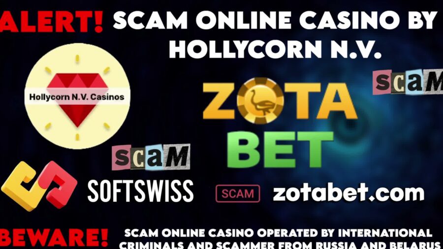 Zotabet Online Casino, a Scam You Can`t Trust by Hollycorn NV and Softswiss